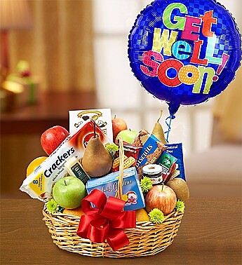 Get Well Fruit &amp;amp; Gourmet Basket