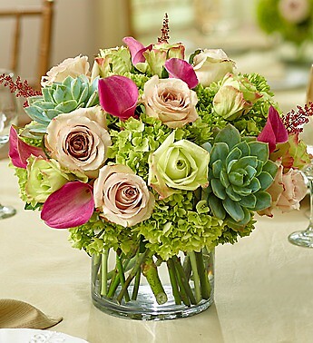 Vineyard Wedding Centerpiece