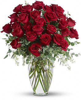 Forever Beloved - 30 Long Stemmed Premium Red Roses