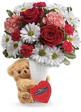Send a Hug Bear Your Heart Bouquet