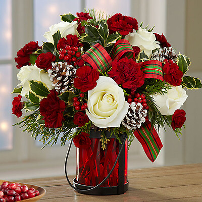 The Holiday Wishes&amp;trade; Bouquet by Better Homes and Gardens&amp;re